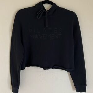 Pilates Movement cropped hoodie from Independent Trading Company